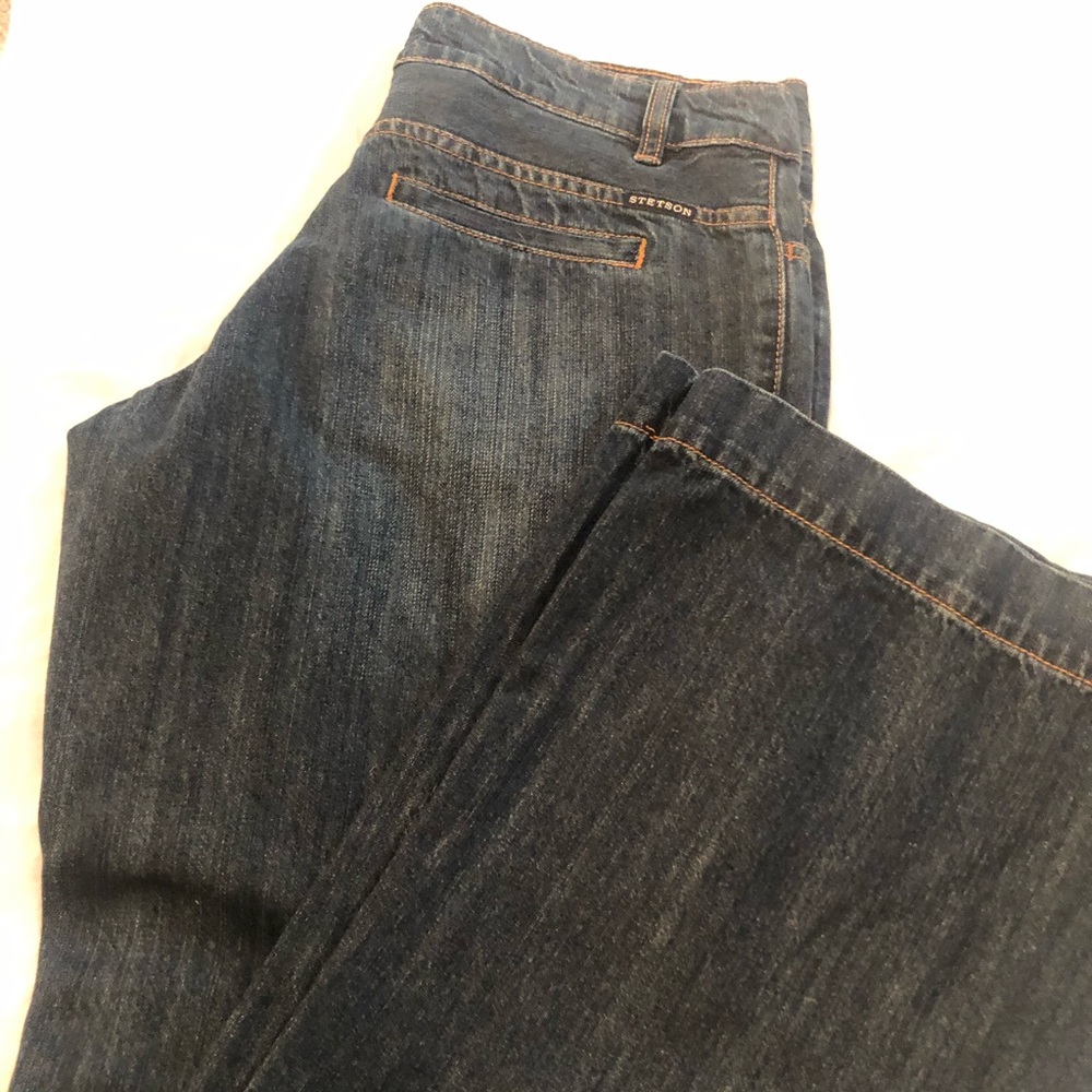 Women’s Stetson denim trousers size 10 Long